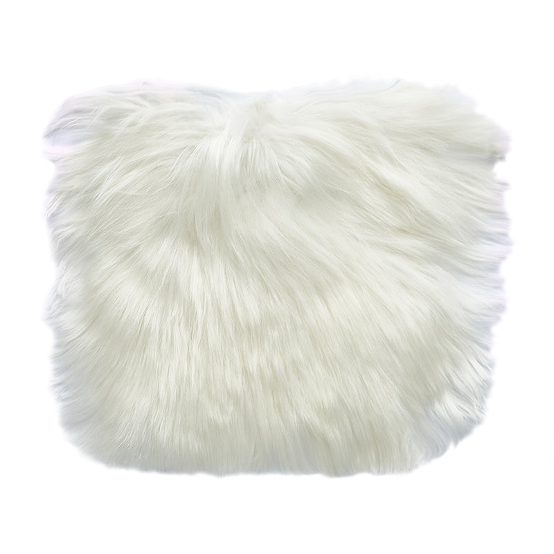 white alpaca fur