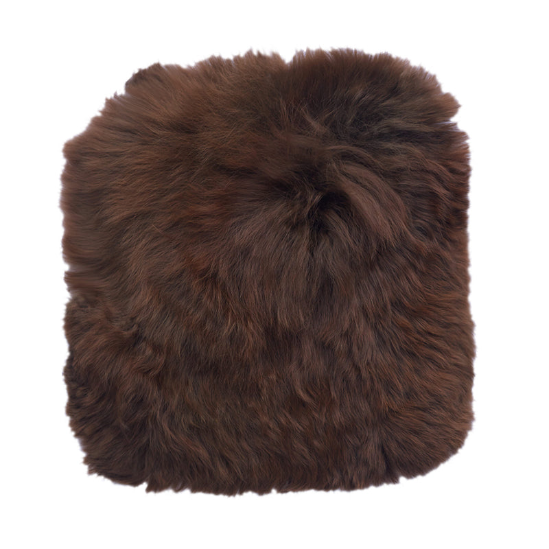 dark brown alpaca fur